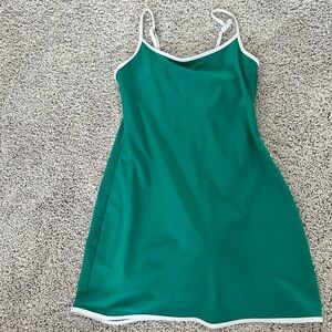 Abercrombie green traveler dress